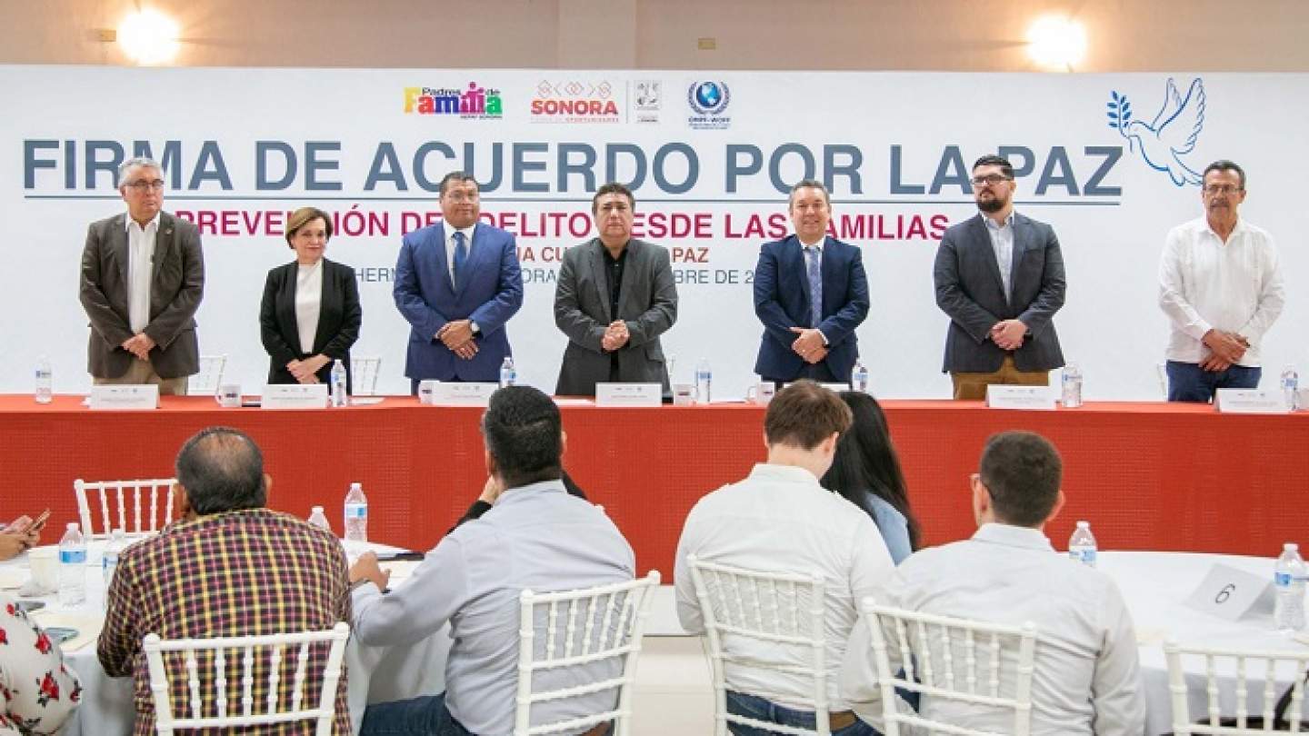 Se suma Gobierno de Sonora a Red Estatal para la Convivencia Libre de Violencia Escolar