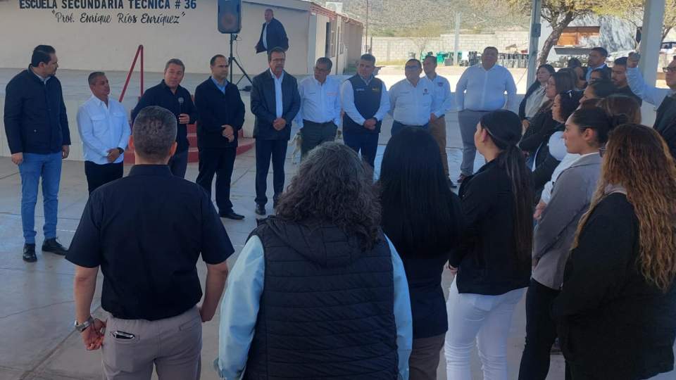 Brindan autoridades del Gobierno de Sonora certeza de seguridad a habitantes de Sonoyta