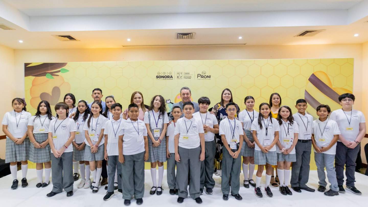 Estudiantes de primaria representarán a Sonora en concurso nacional de deletreo y ortografía en inglés