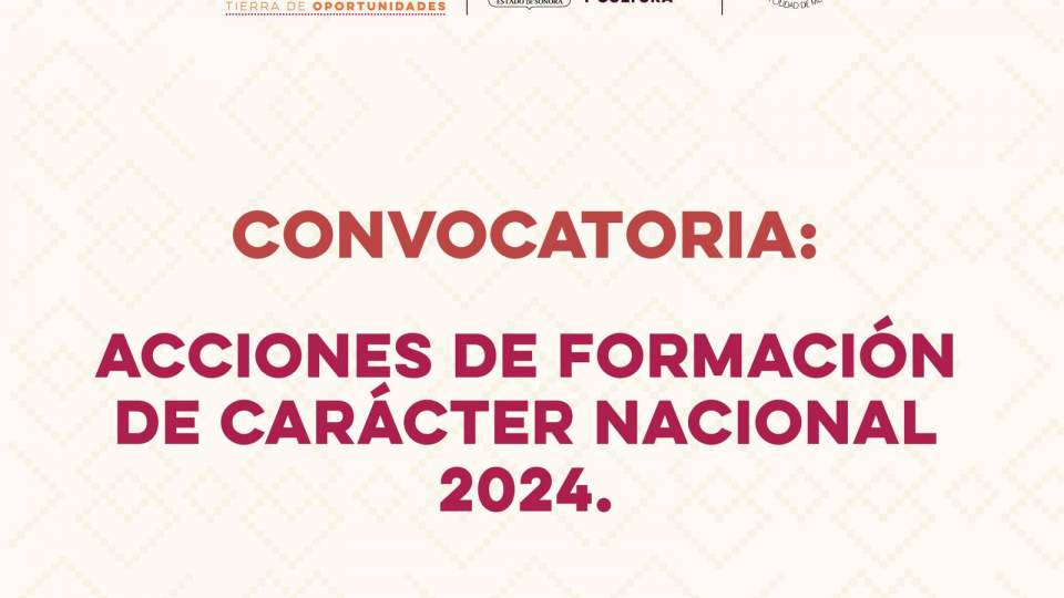 Acciones de Formación de Carácter Nacional 2024