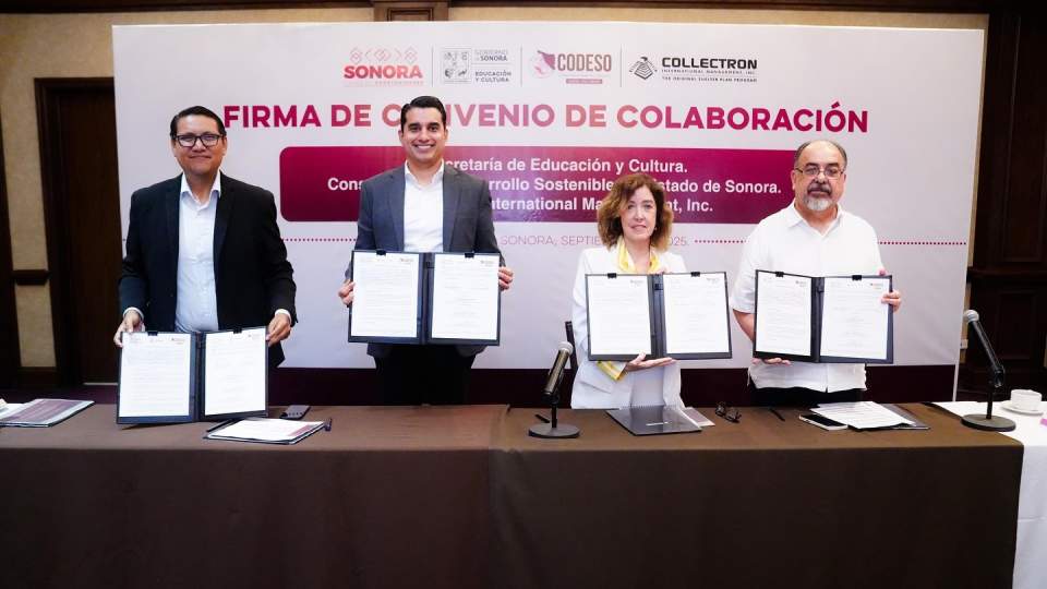 Gobernador Durazo fortalece educación dual con el respaldo del sector empresarial: SEC