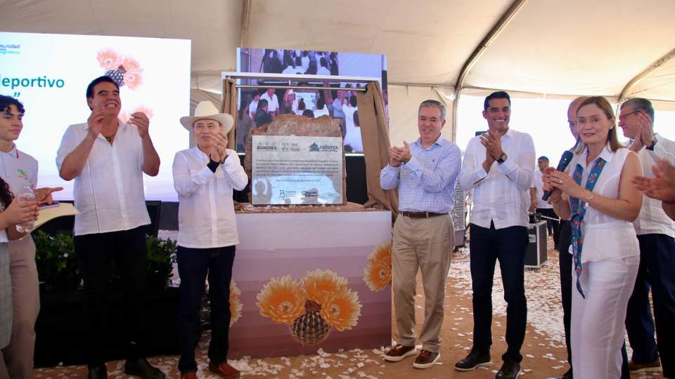 Gobernador Durazo consolida la transformación educativa en Caborca con arranque del proyecto de Hábitat Educativo