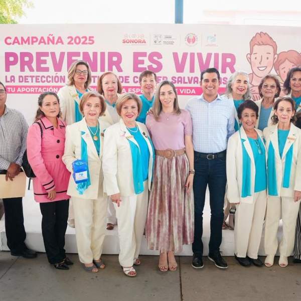 Apoya Gobierno de Sonora campaña “Prevenir es vivir” para la detección oportuna del cáncer: SEC