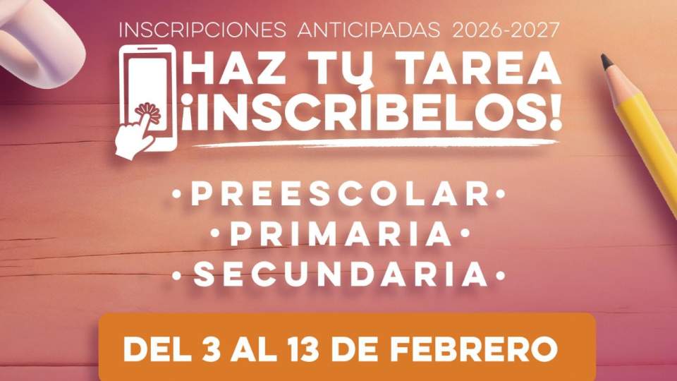 Más de 12 mil alumnos registrados en las primeras horas del proceso de Inscripciones Anticipadas: SEC