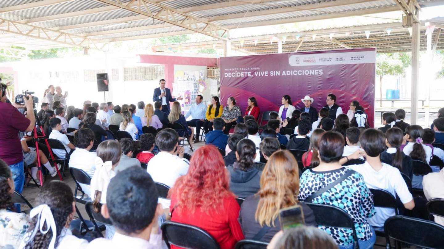 Proyecto comunitario “Decídete, vive sin adicciones” fortalece los Consejos de Paz y el protocolo "Mochila Sana": SEC