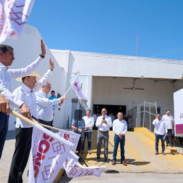 Gobernador Durazo arranca distribución de más de 3.3 millones de libros de texto en escuelas públicas