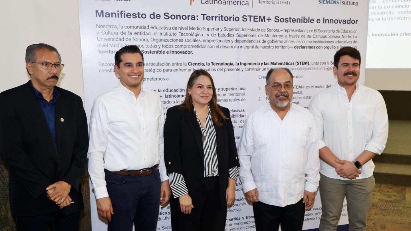 Con la visión del gobernador Alfonso Durazo, Sonora es ahora Territorio STEM: SEC